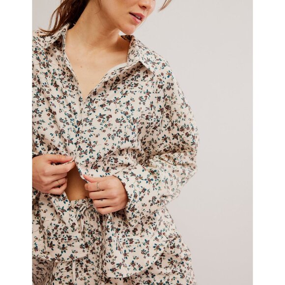 FREE PEOPLE Early Morning Sleep Set / Ivory Combo - Picture 4 of 11